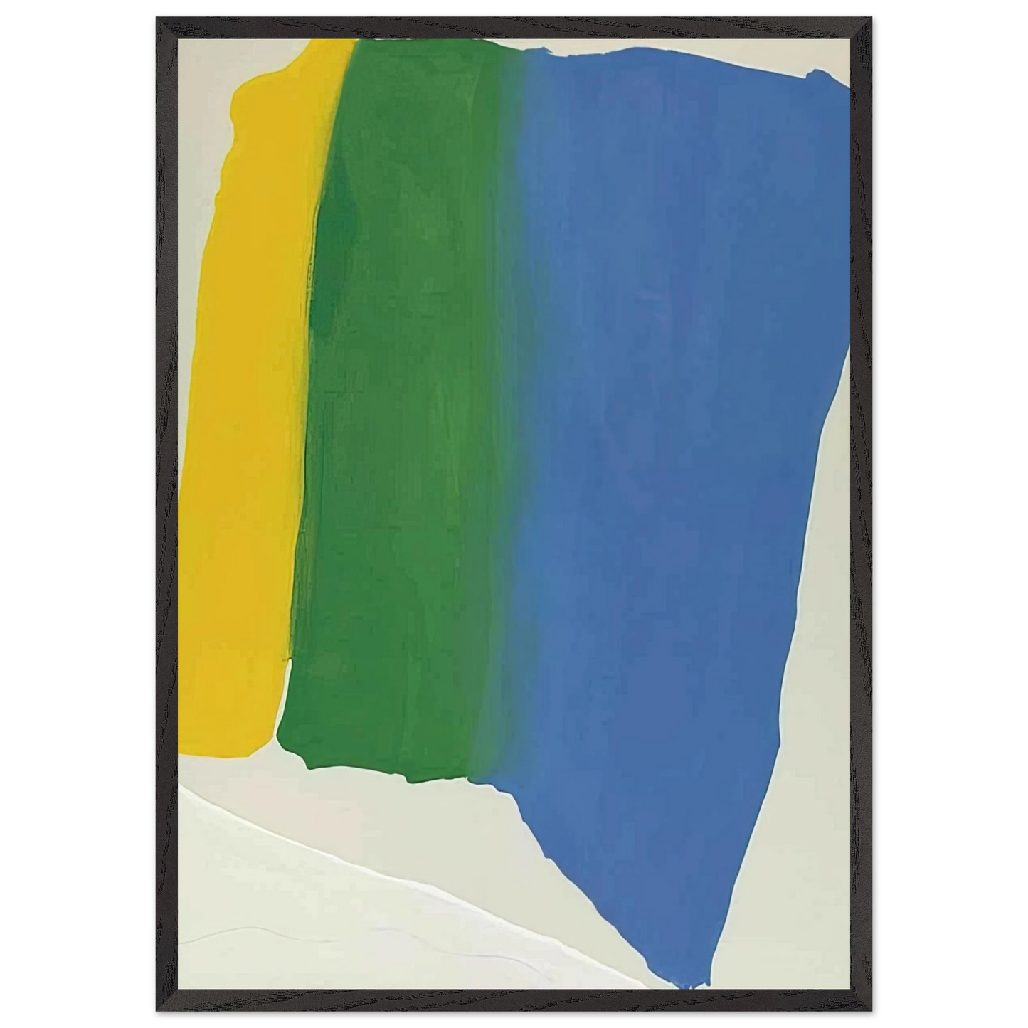 Helen Frankenthaler - Summer Insignia - 1969 Wall art - 27x35 cm / 11x14 inches - Fine Art Poster - -