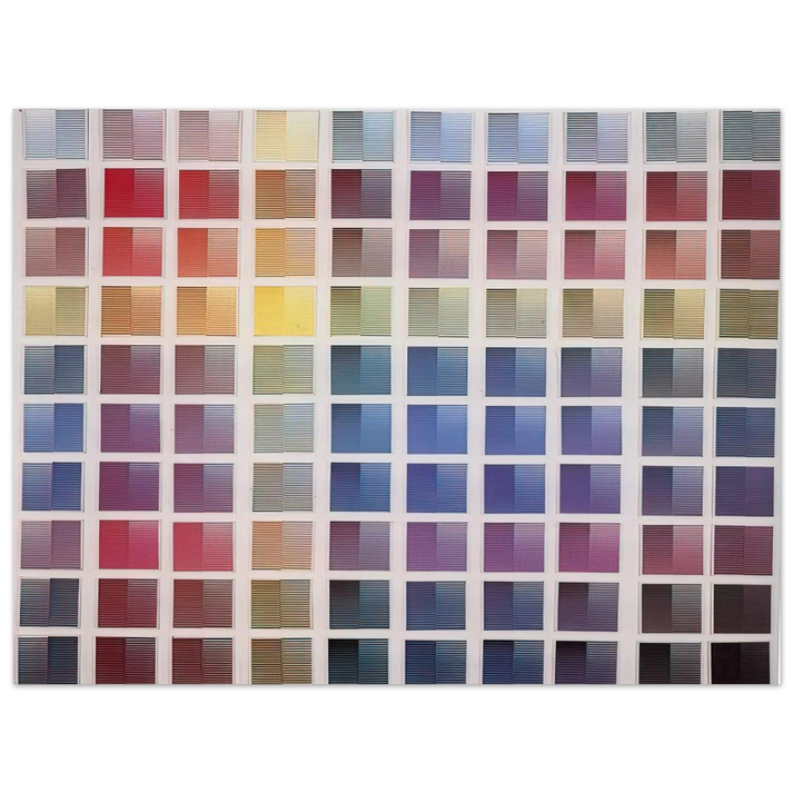 Dadamaino - La ricerca del colore - 1968 75x100 cm / 30x40inches Fine Art Poster