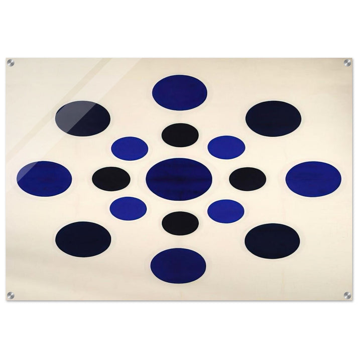 On Blue - 1963 - Thomas Downing Acrylic Print - 70x100 cm / 28x40″ inches