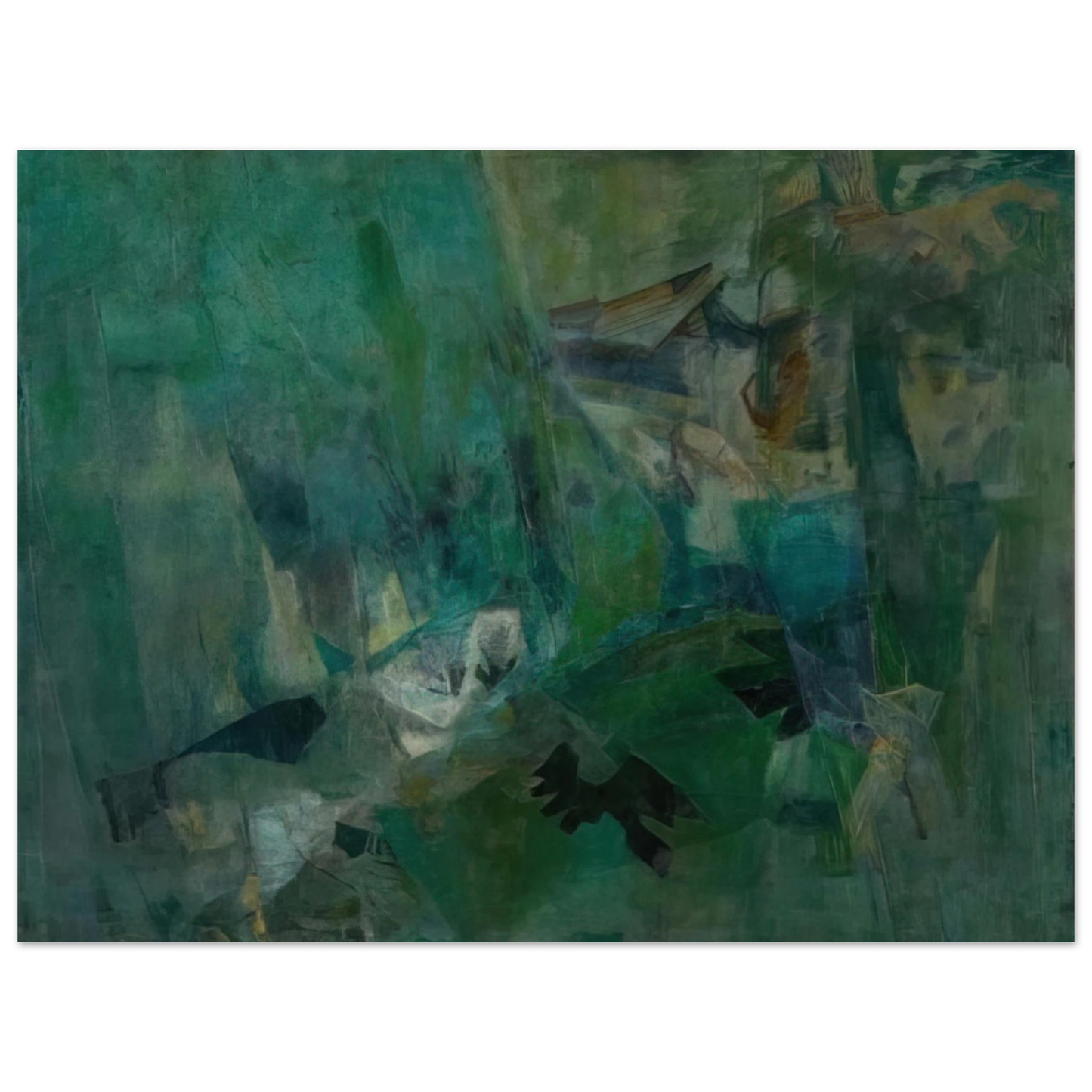 Nasreen Mohamedi - Untitled - 1960 Fine Art Poster - Default Title