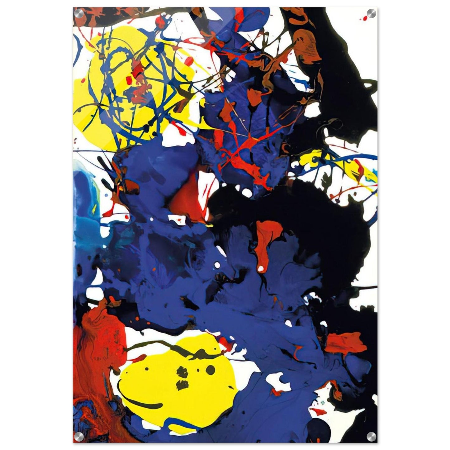 Untitled SFP94-131 SFF 1801 - Sam Francis Acrylic Print - 70x100 cm / 28x40″ inches
