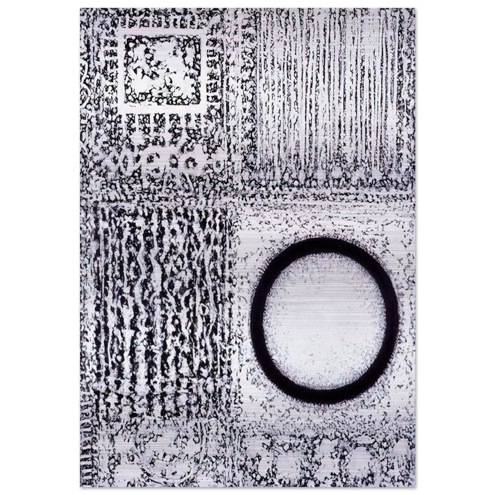 Circle by the Falling Waters - Richard Pousette-Dart Brushed Aluminum Print - 70x100 cm / 28x40 inches | Richard Pousette-Dart Aluminum Print | Richard Pousette-Dart Prints