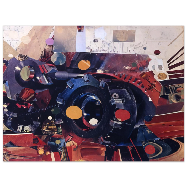 Gebre Kristos Desta - Power - 1967 75x100 cm / 30x40inches Fine Art Poster