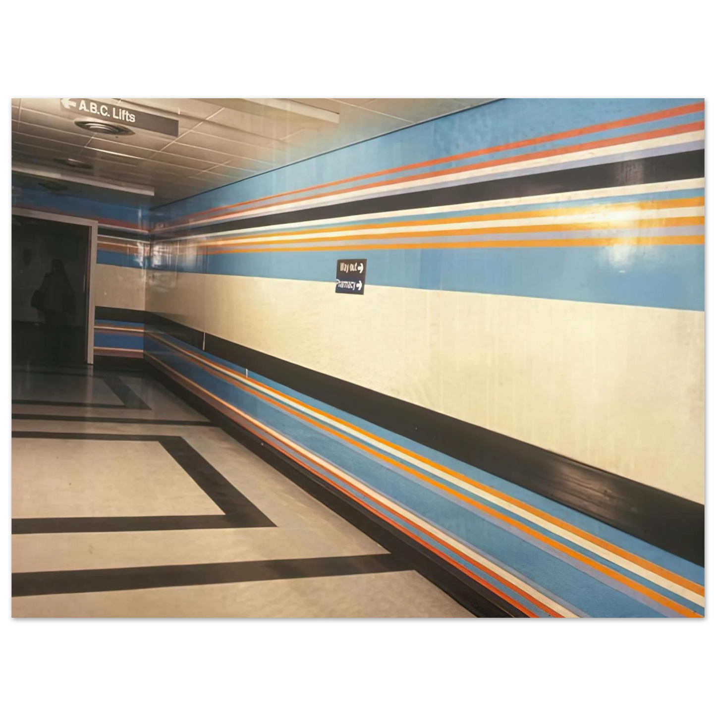 Bridget Riley - ROYAL LIVERPOOL HOSPITAL INSTALLATION 1983 Fine Art Poster - Default Title