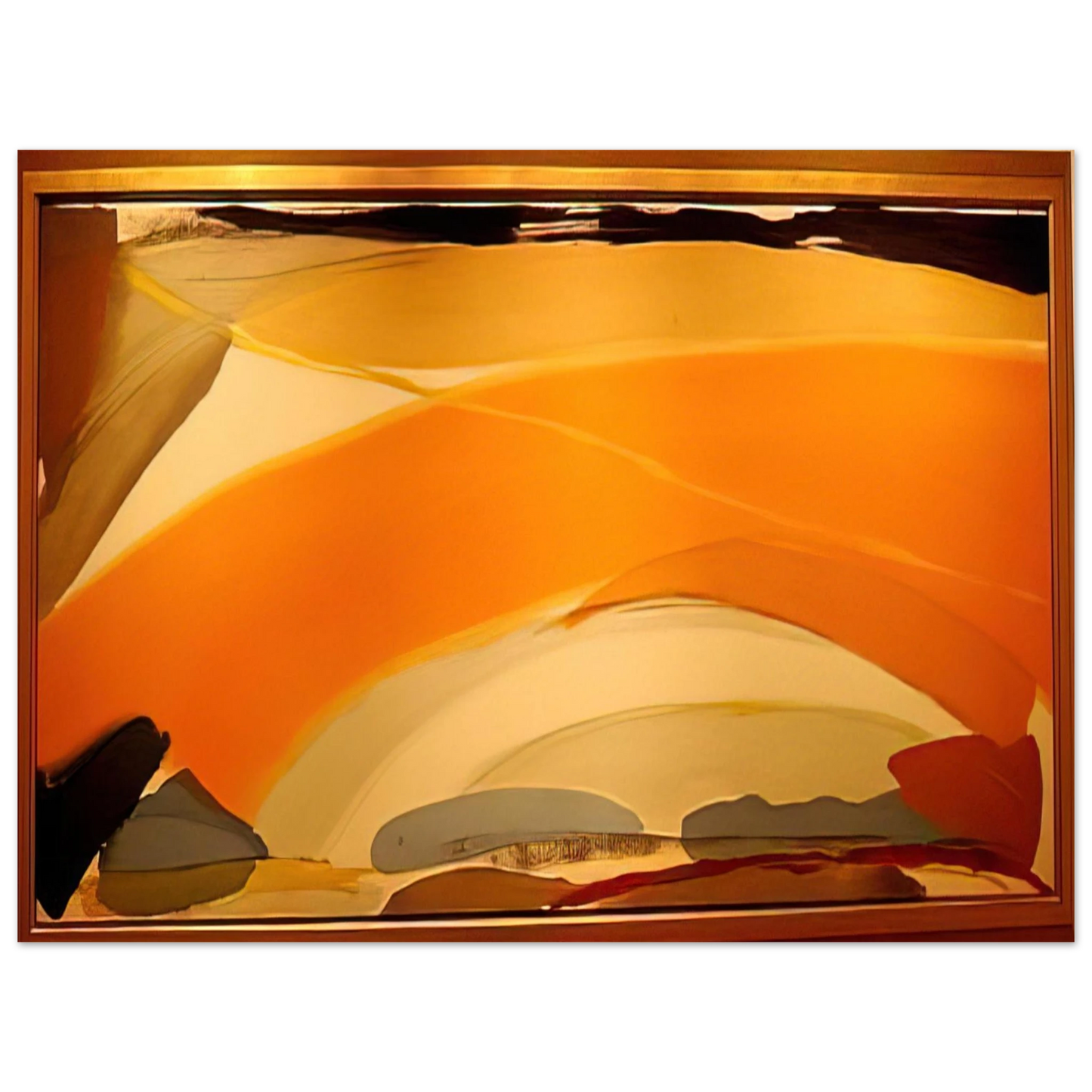 Larry Zox - Vina - 1977 Fine Art Poster - Default Title