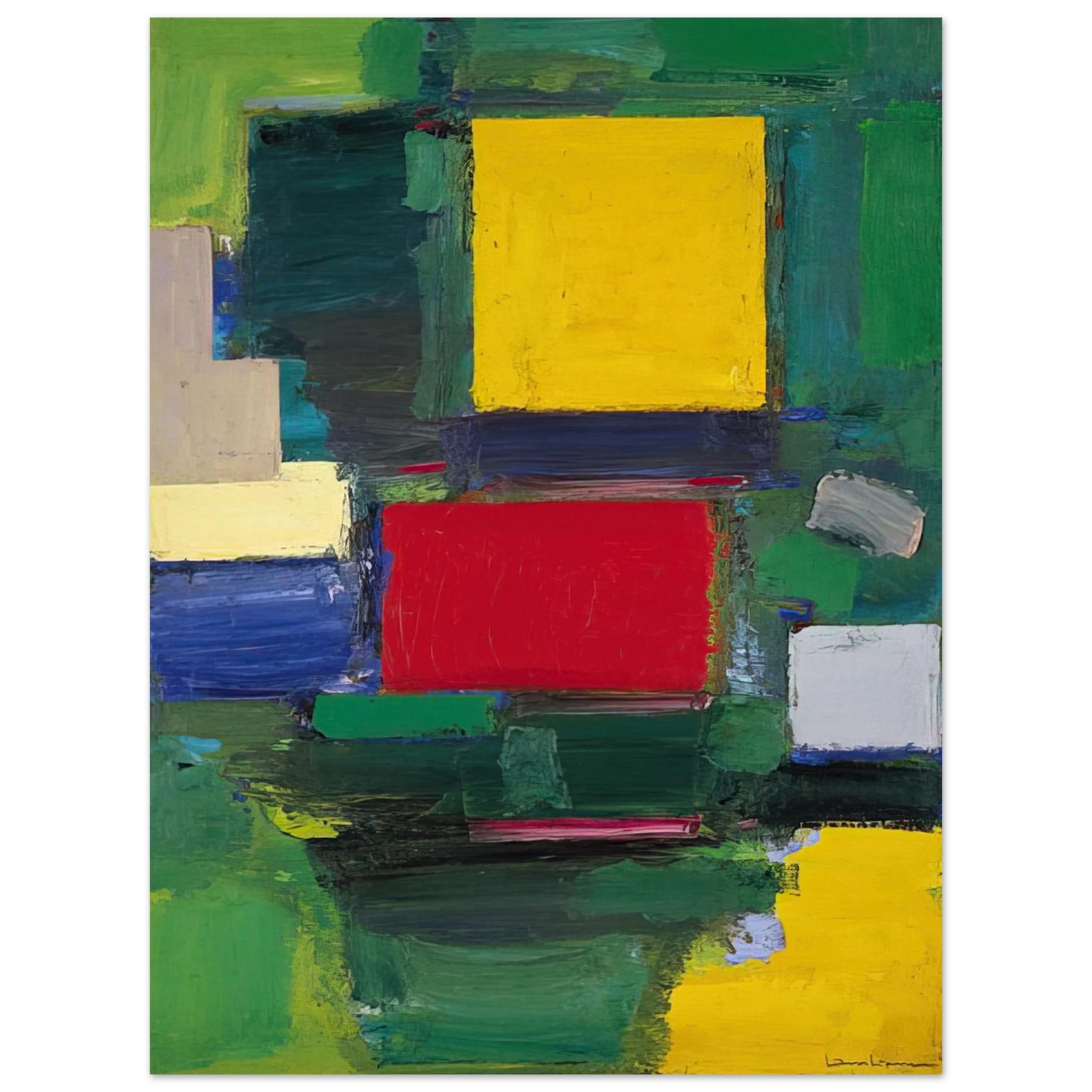 Hans Hofmann - The Gate Fine Art Poster - Default Title