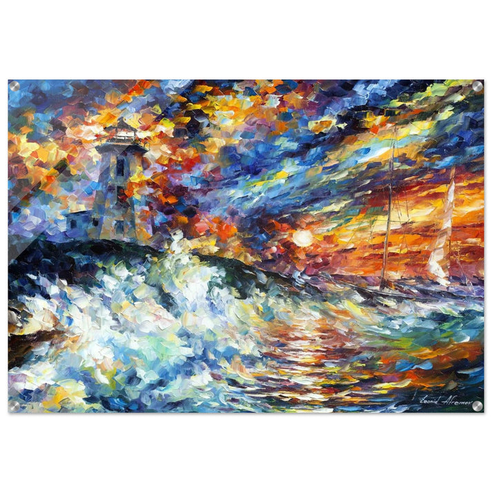 Leonid Afremov - Leonid Afremov Acrylic Print - 70x100 cm / 28x40″ inches | Leonid Afremov Wall Art | Leonid Afremov Prints