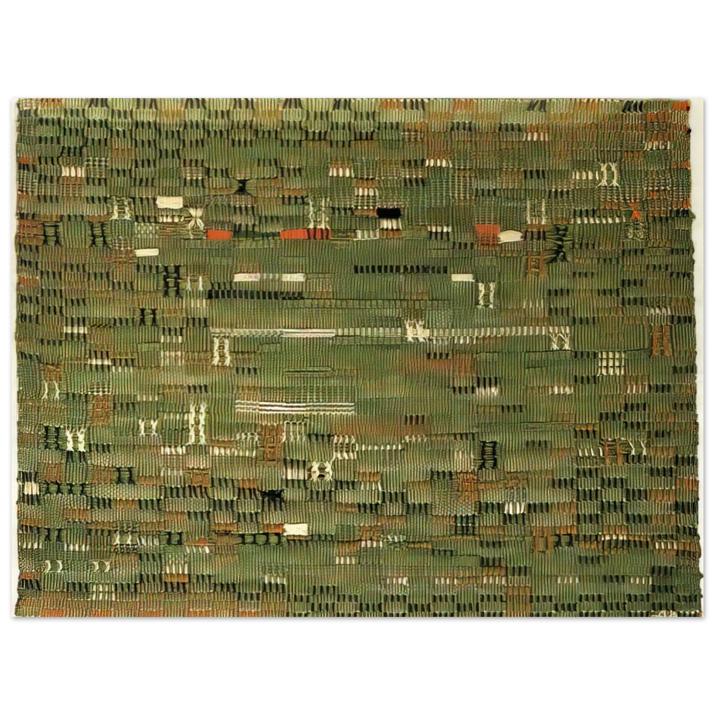 Anni Albers - PASTURE 1958 Fine Art Poster - Default Title