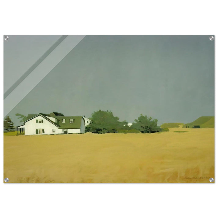 WHEAT 1960 - Fairfield Porter Acrylic Print - 70x100 cm / 28x40″ inches | Fairfield Porter Wall Art | Fairfield Porter Prints