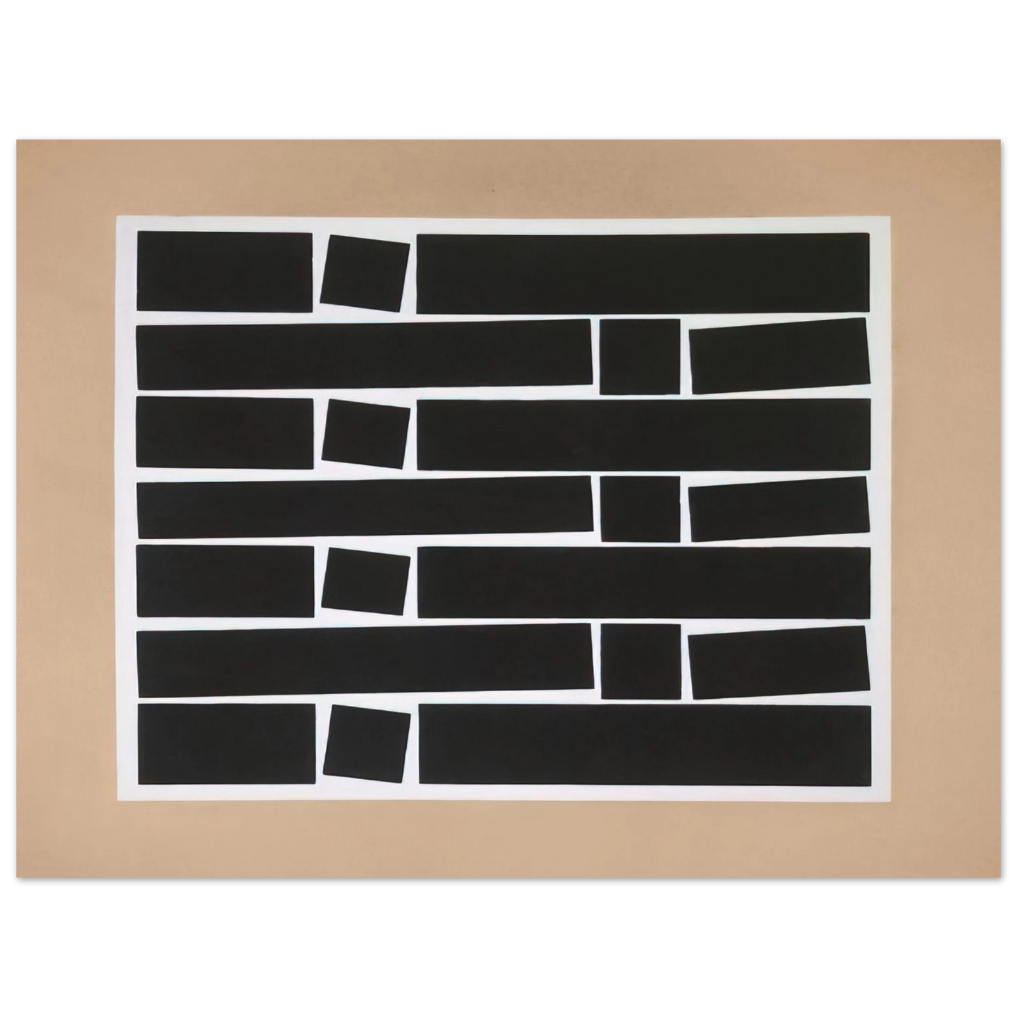 Helio Oiticica - Metaesquema 169 - Neo-Concretism Fine Art Poster - Default Title