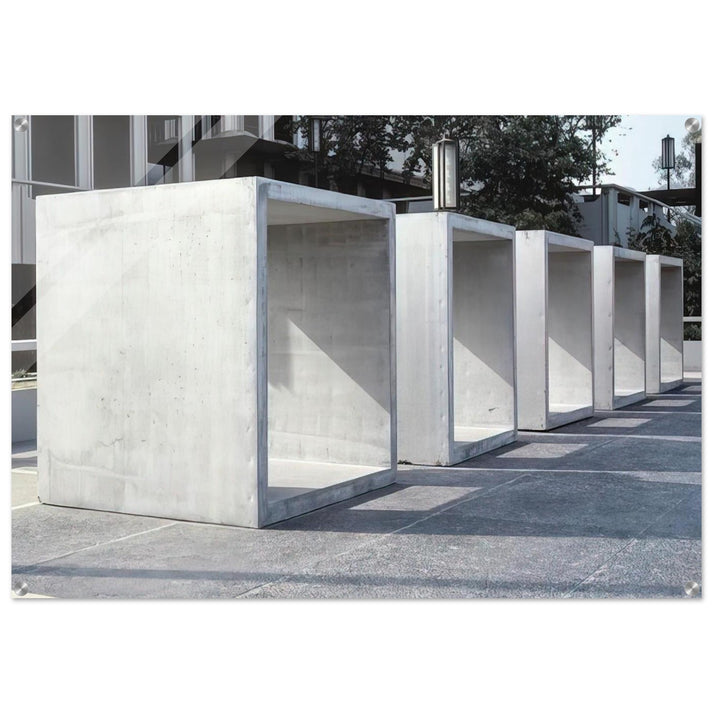 Untitled for Leo Castelli - 1977 - Donald Judd Acrylic Print - 70x100 cm / 28x40″ inches | Donald Judd Wall Art | Donald Judd Prints