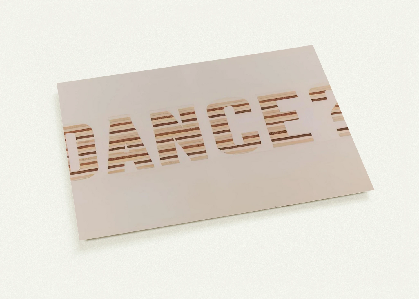 DANCE 1973 0 By Edward Ruscha Pack of 10 Post Cards | Edward Ruscha Post Cards | A6 (10.5 x 14.8 cm) - 4.1 x 5.8 inches