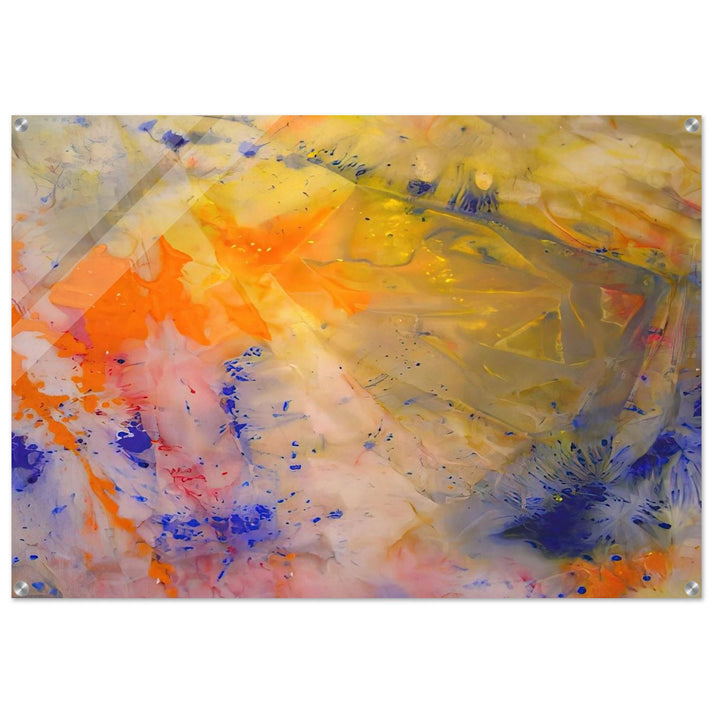 A Spring Thaw - Sam Gilliam Acrylic Print - 70x100 cm / 28x40″ inches | Sam Gilliam Wall Art | Sam Gilliam Prints