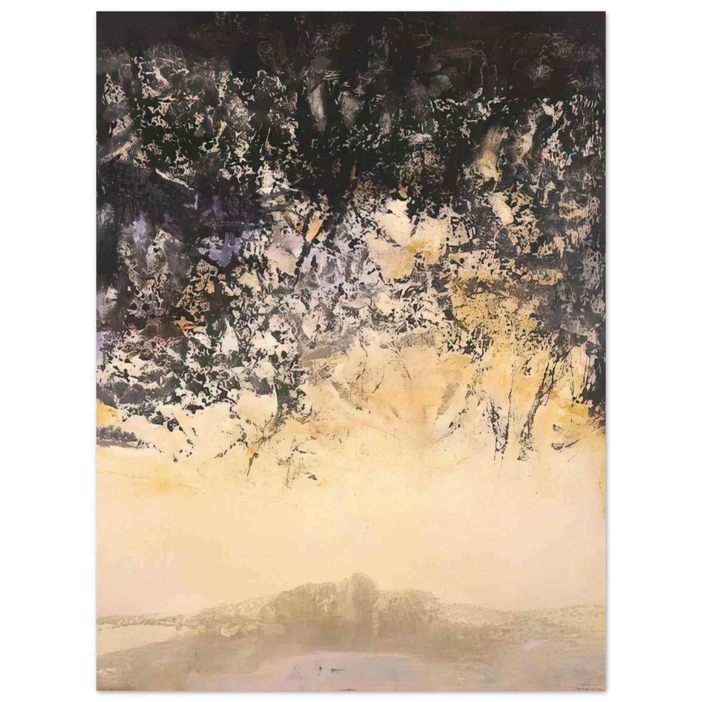 Zao Wou-Ki - 11 11 1996 1996 Fine Art Poster - Default Title