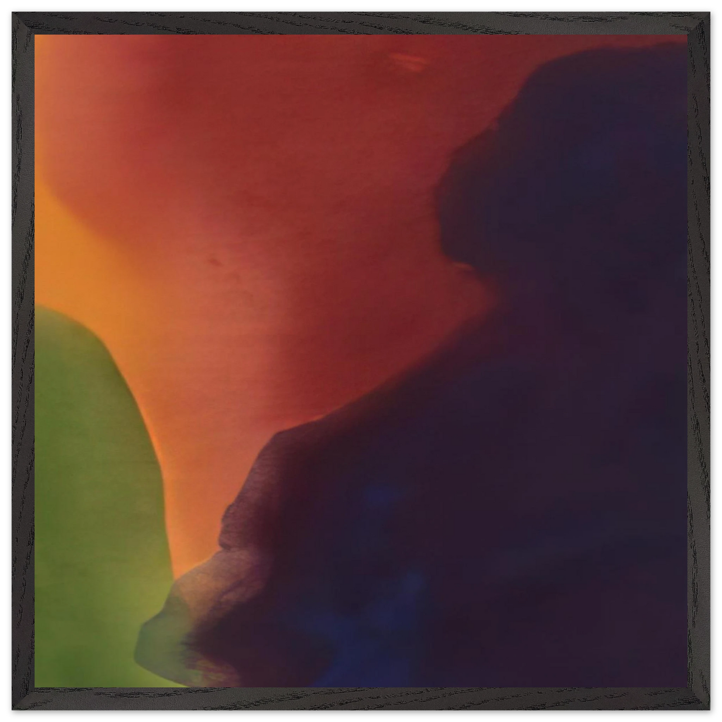 Helen Frankenthaler - Blue Atmosphere III - 1963 Wall art - 15x20 cm / 6x8 inches - Fine Art Poster - -