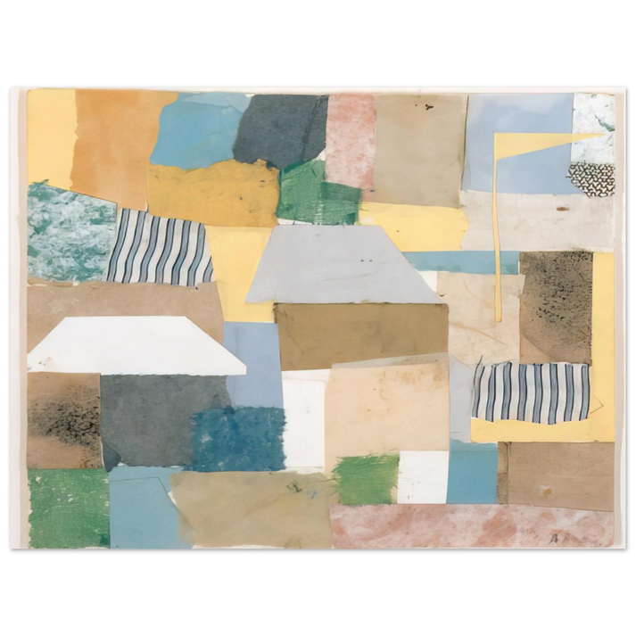 Anne Ryan - Number 653 - Abstract Expressionism 75x100 cm / 30x40inches Fine Art Poster