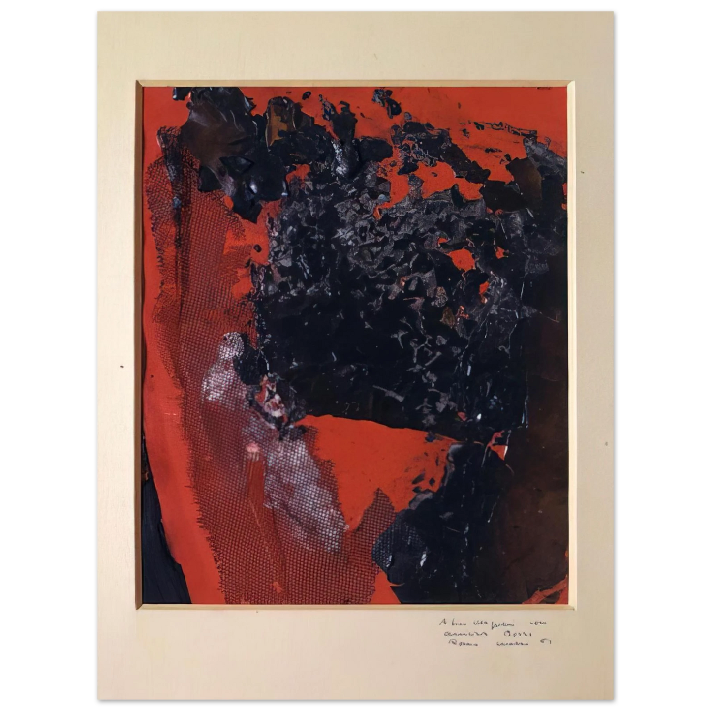 Alberto Burri - Combustion - 1961 Fine Art Poster - Default Title