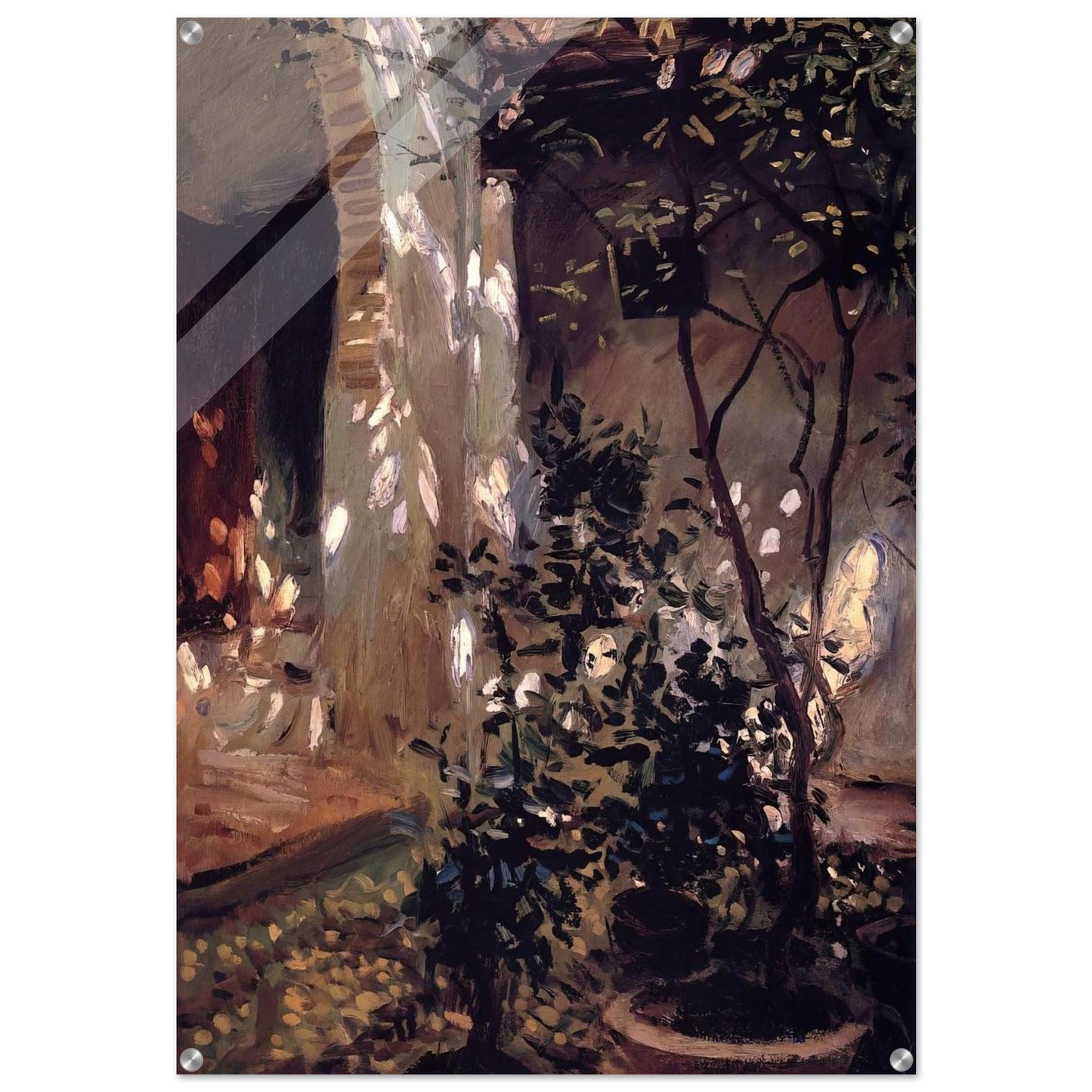 Granada. Sunspots - John Singer Sargent Acrylic Print - 70x100 cm / 28x40″ inches