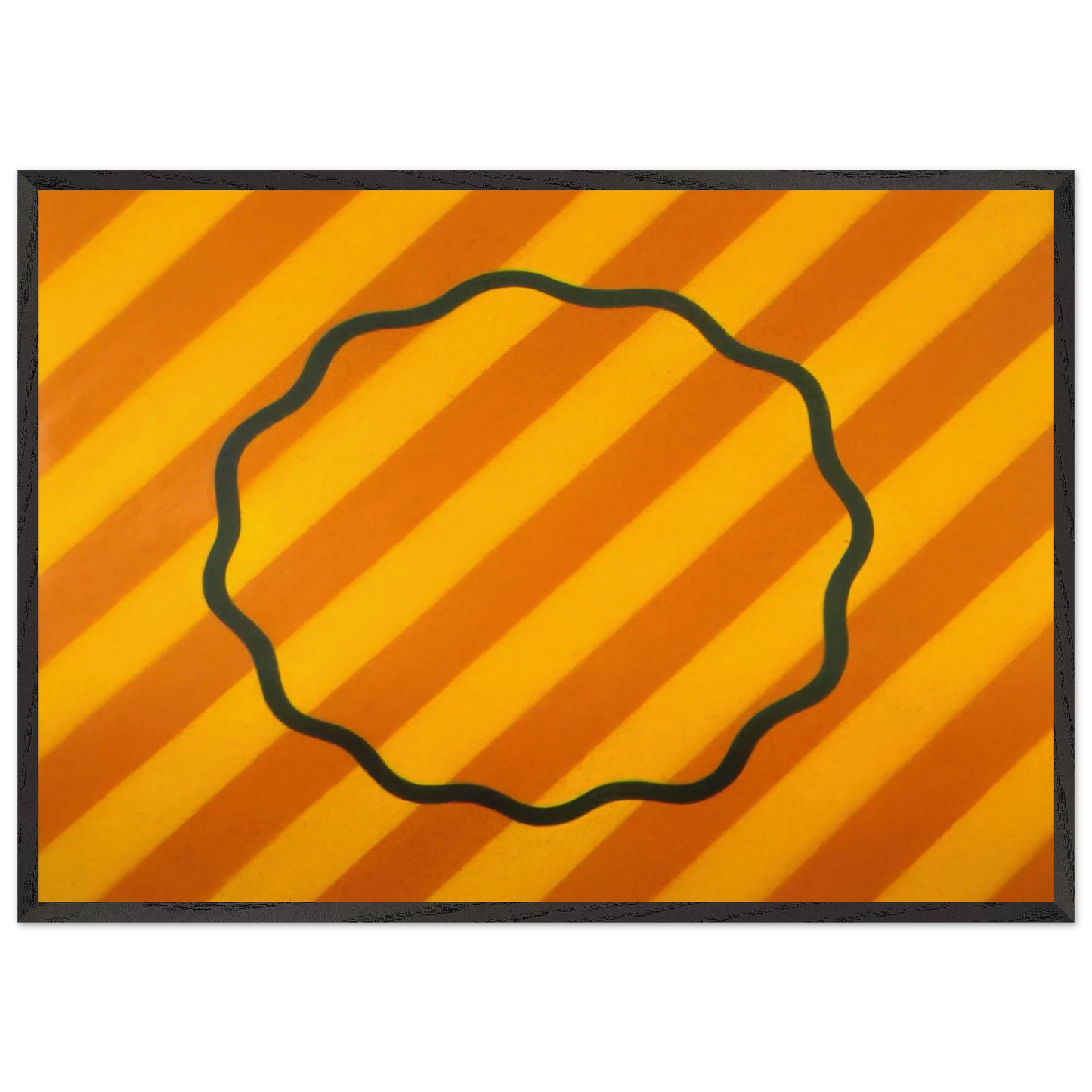 Eclipse - 1962 - Jeremy Moon 70x100 cm / 28x40 inches Framed Art Print – Black Wooden Frame