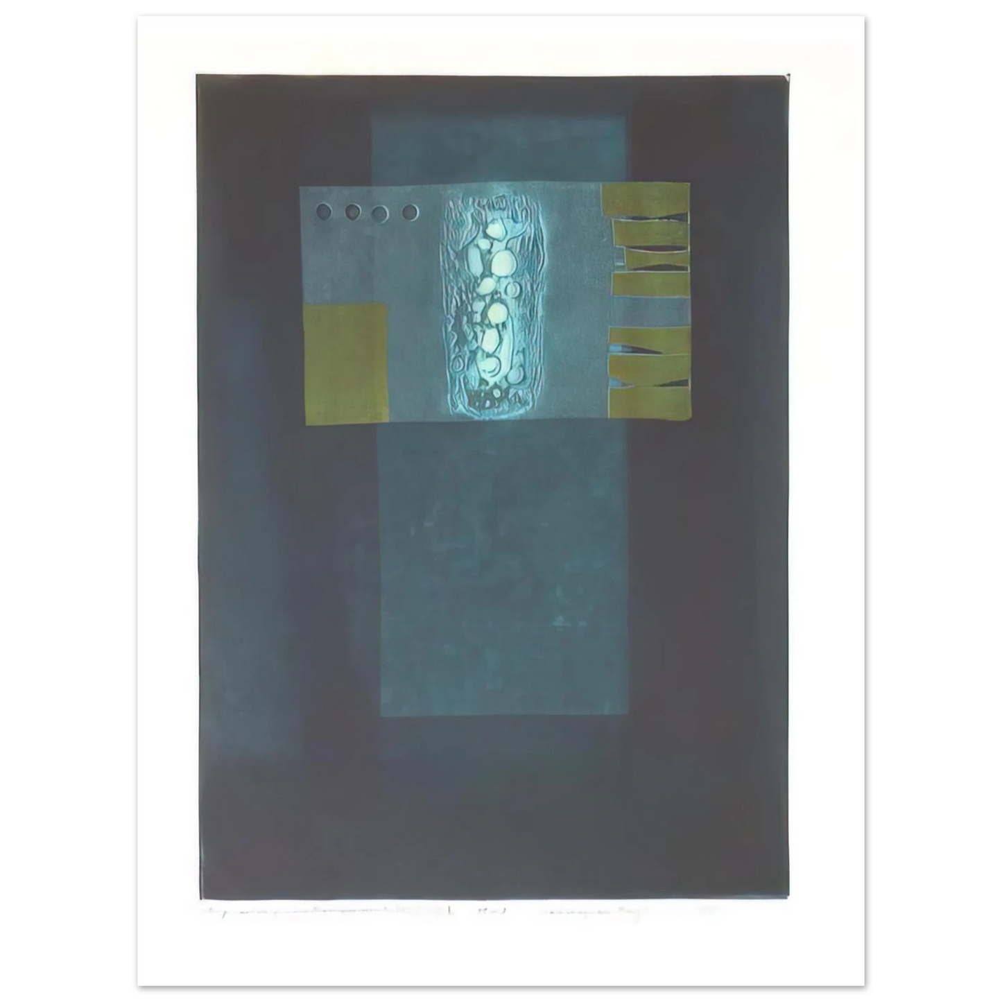 Hiroyuki Tajima - Impression of Small Monument - 1975 Fine Art Poster - Default Title