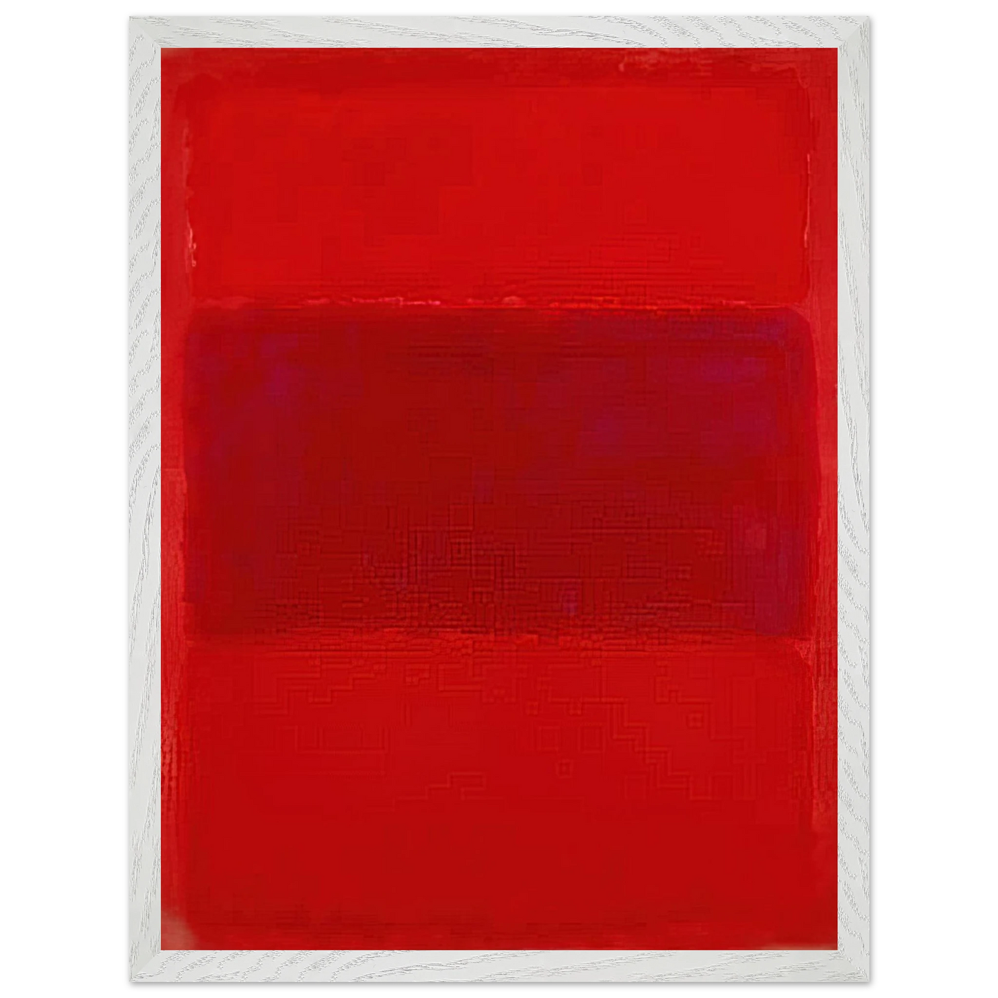 Mark Rothko - No.301 - 1959 Wall Art - 60x80 cm / 24x32 inches - Premium Wooden Framed Poster With Fine Art Paper - Wood frame