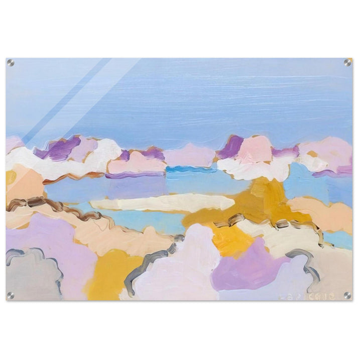 Untitled - 1959 - Charles Lapicque Acrylic Print - 70x100 cm / 28x40″ inches