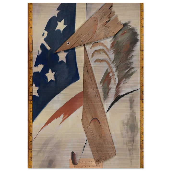 Portrait of Ralph Dusenberry - 1924 - Arthur Dove Brushed Aluminum Print - 70x100 cm / 28x40 inches | Arthur Dove Aluminum Print | Arthur Dove Prints