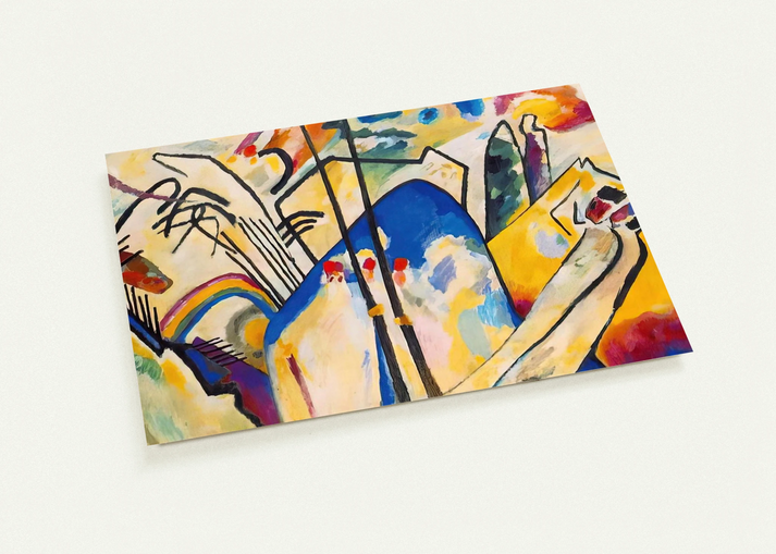 COMPOSITION IV 1911 By Wassily Kandinsky Pack of 10 Post Cards | Wassily Kandinsky Post Cards | A6 (10.5 x 14.8 cm) - 4.1 x 5.8 inches