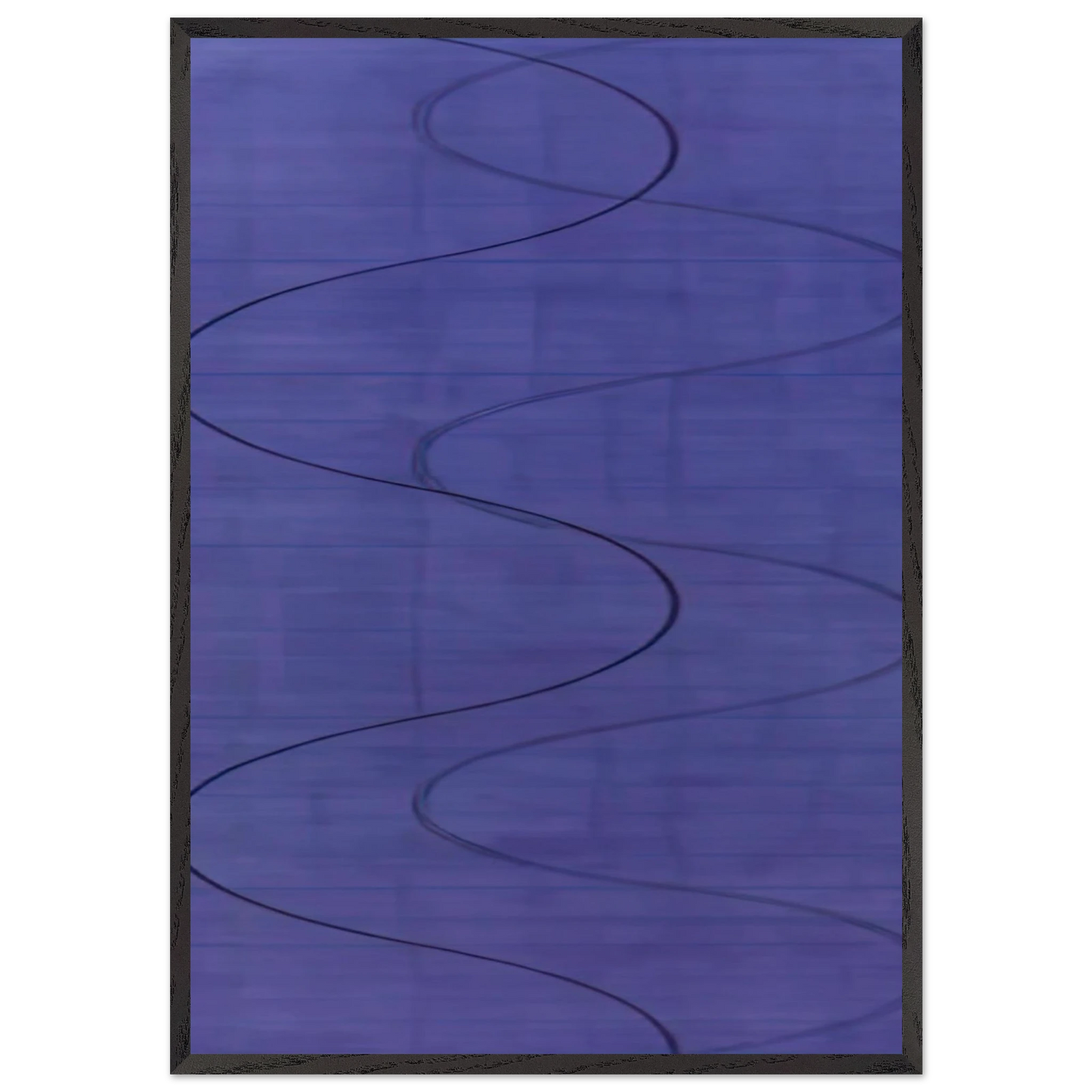 COLUMN PAINTING 9 2003 - Robert Mangold 70x100 cm / 28x40 inches Framed Art Print – Black Wooden Frame