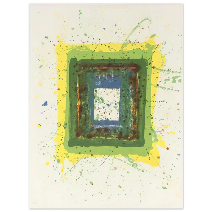 Sam Francis - Untitled SF 354 75x100 cm / 30x40inches Fine Art Poster