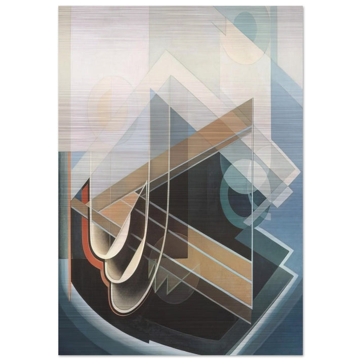 Abstract No. 7 - 1939 - Lawren Harris Brushed Aluminum Print - 70x100 cm / 28x40 inches | Lawren Harris Aluminum Print | Lawren Harris Prints