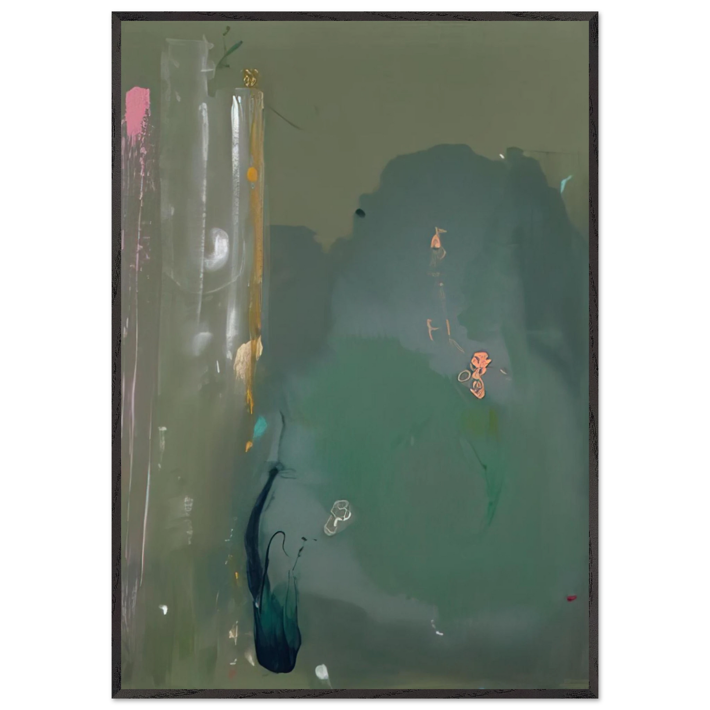 Helen Frankenthaler - Côte d Argent - 1980 Wall art - A3 (29.7 x 42 cm) - Fine Art Poster - -