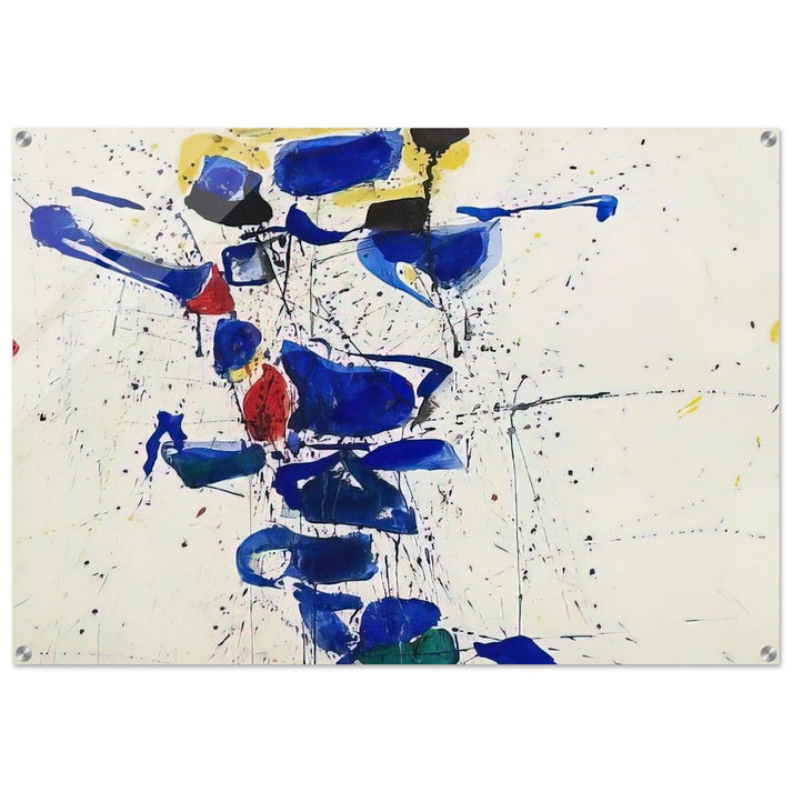 Untitled SF59-531 - Sam Francis Acrylic Print - 70x100 cm / 28x40″ inches | Sam Francis Wall Art | Sam Francis Prints