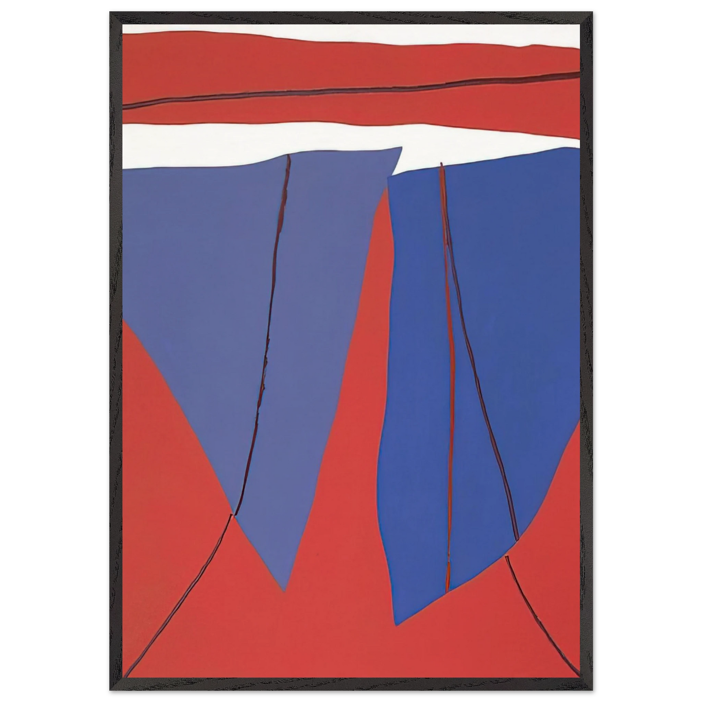 Spring - 1984 - Ray Parker Framed Art Print – Black Wooden Frame - Default Title - -Framed Art Print