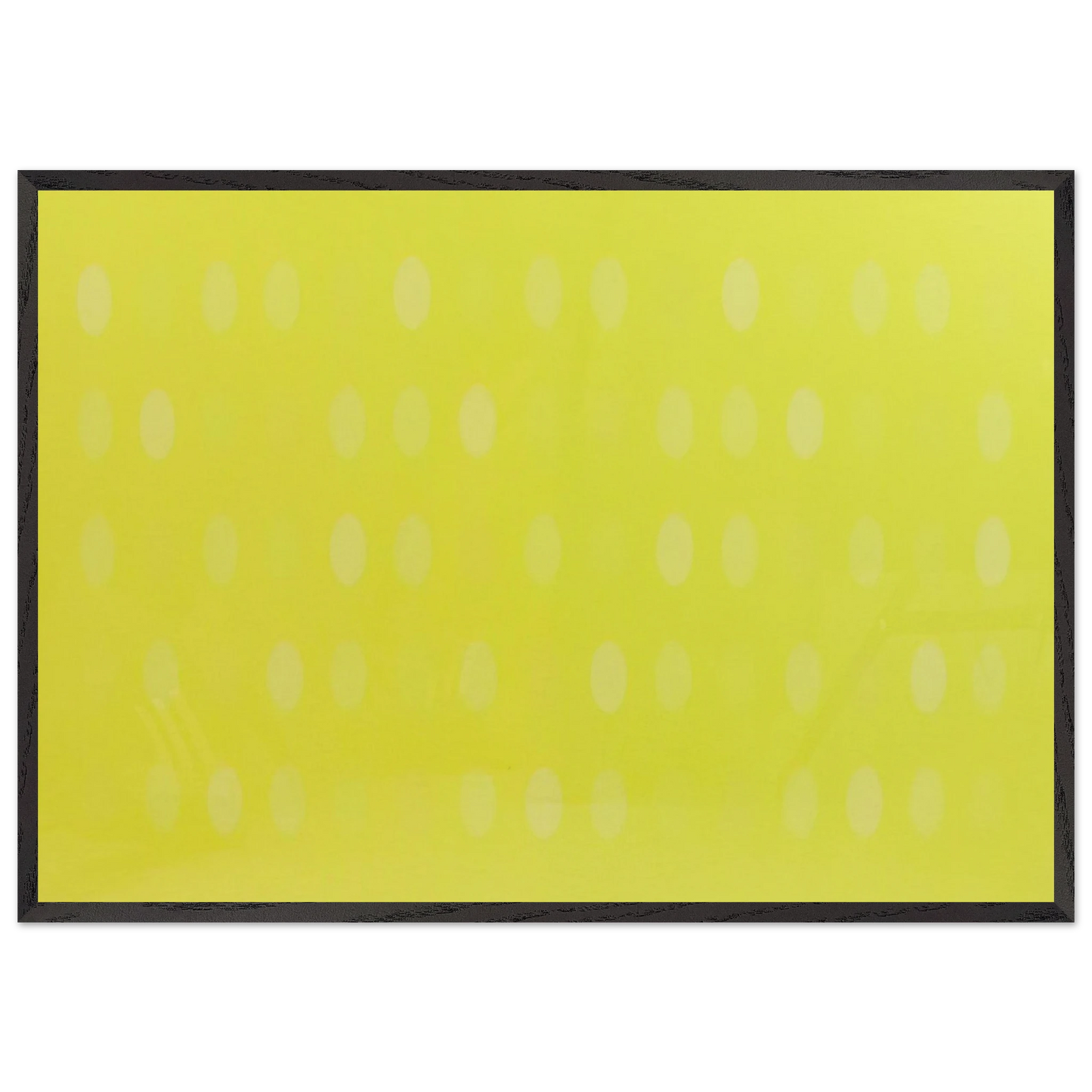 Grid Forty - 1970 - Thomas Downing 70x100 cm / 28x40 inches Framed Art Print – Black Wooden Frame