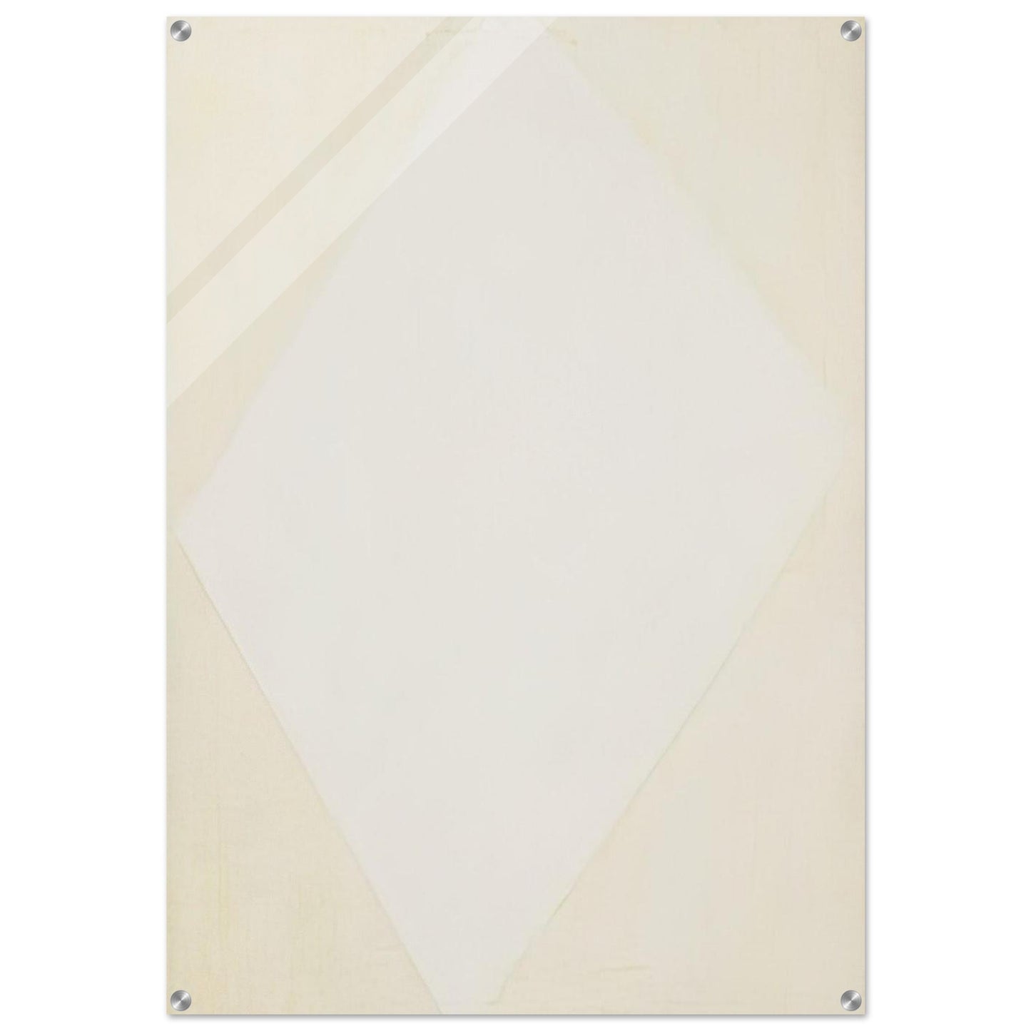Two Whites - Ellsworth Kelly Acrylic Print - 70x100 cm / 28x40″ inches