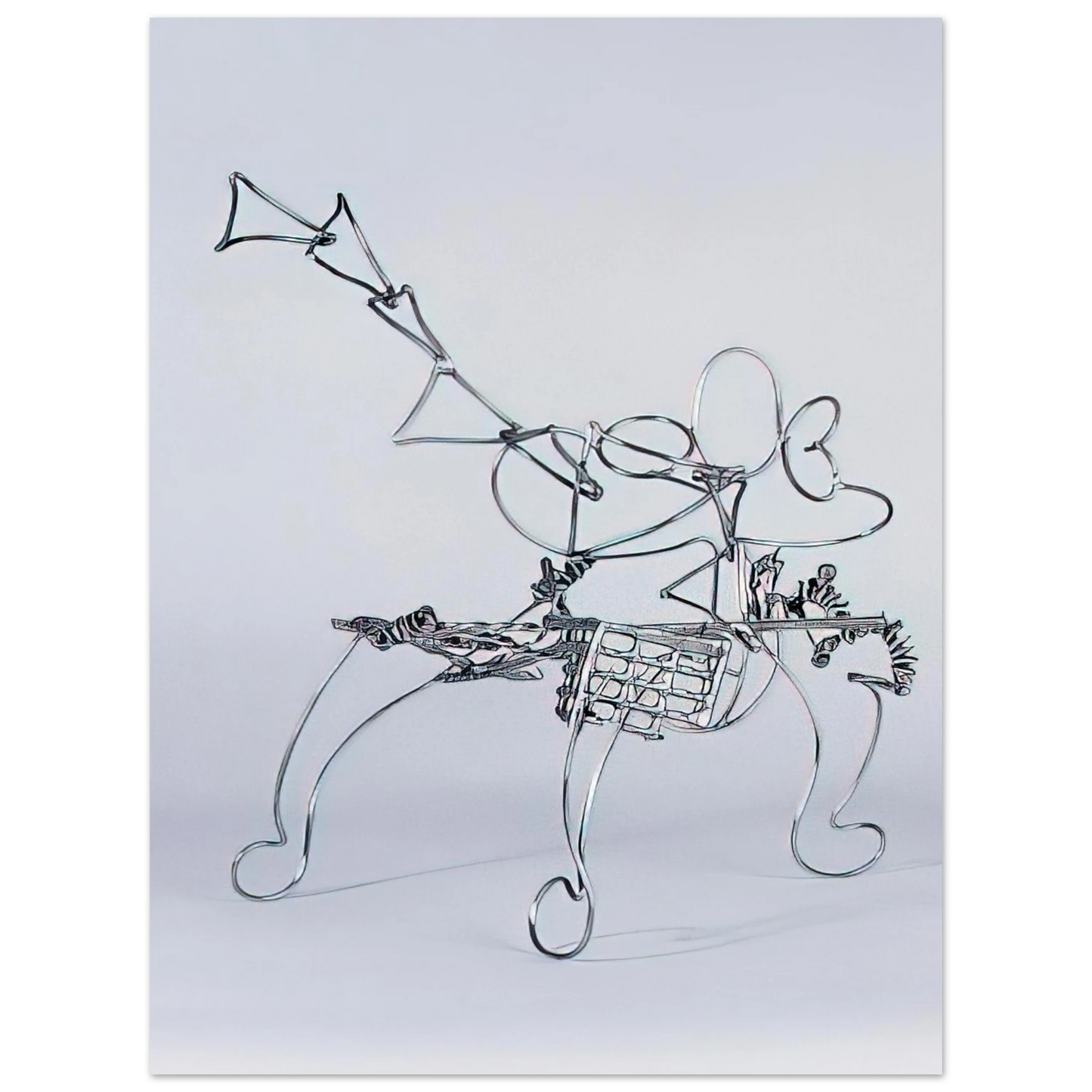 Nancy Graves - TRIANGLE 1987 Fine Art Poster - Default Title