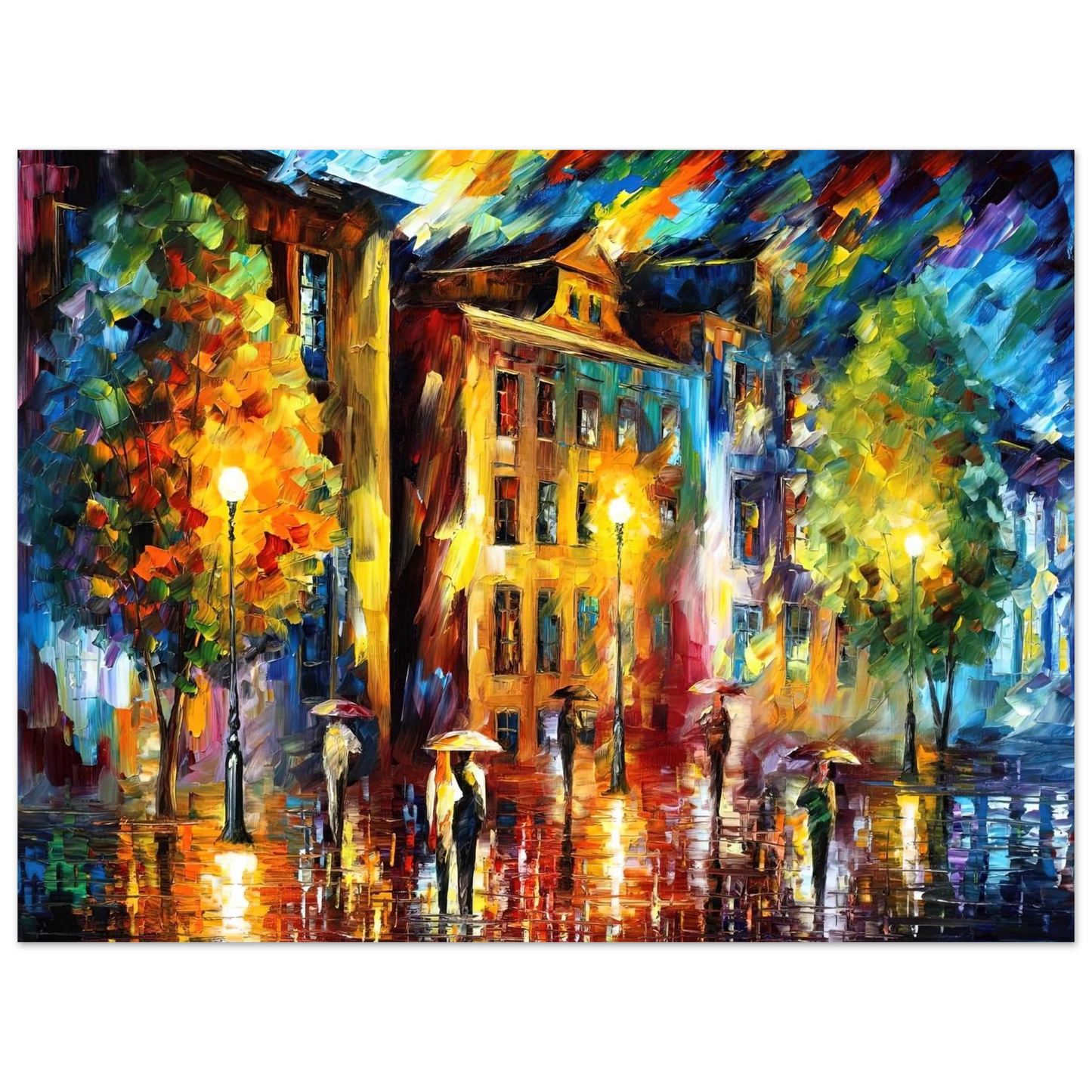 Leonid Afremov - Leonid Afremov Fine Art Poster - 13x18 cm / 5x7 inches