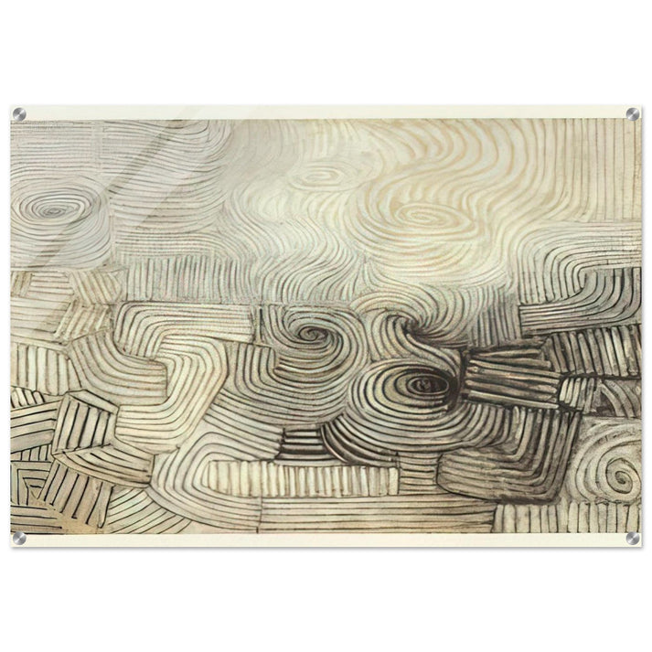 The Snowstorm - 1950 - Victor Pasmore Acrylic Print - 70x100 cm / 28x40″ inches