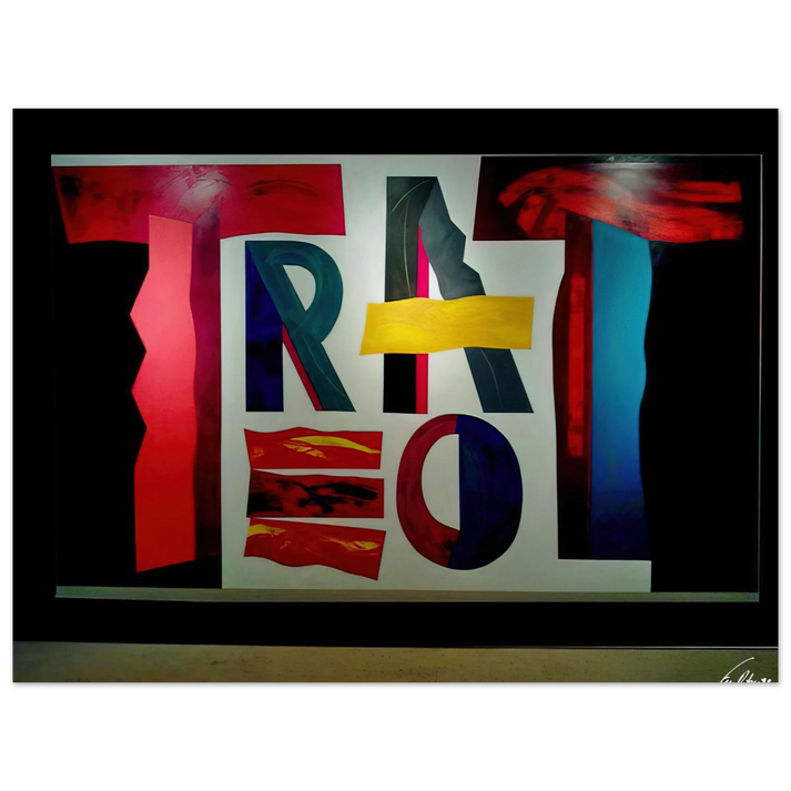 Joao Vieira - O Teatro - 2009 75x100 cm / 30x40inches Fine Art Poster