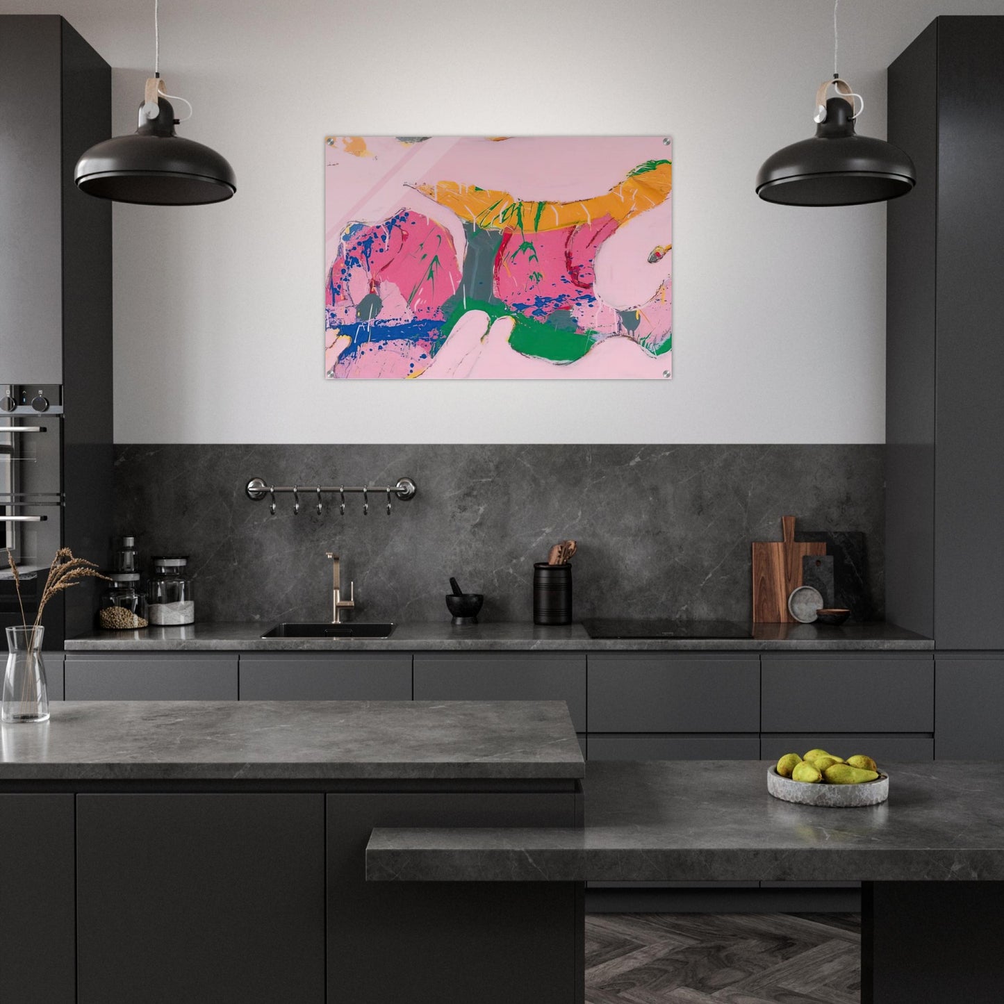 Uranus - 1974 - Norman Bluhm Acrylic Print - 70x100 cm / 28x40″ inches