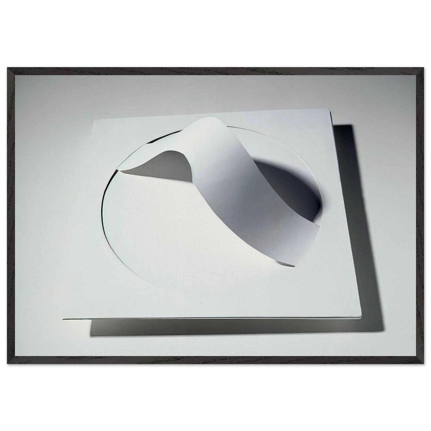 Book of Architecture Free Lance Concrete - 1960 - Lygia Pape 70x100 cm / 28x40 inches Framed Art Print – Black Wooden Frame