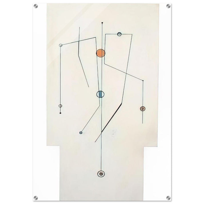 Ilke - 1951 - Carmelo Arden Quin Acrylic Print - 70x100 cm / 28x40″ inches | Carmelo Arden Quin Wall Art | Carmelo Arden Quin Prints