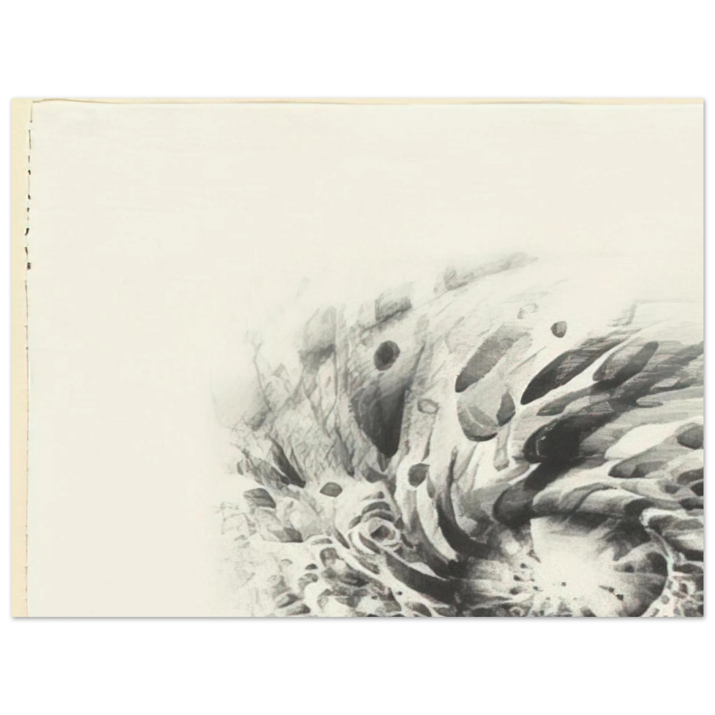Lee Bontecou - THIRD STONE 1963 Fine Art Poster - Default Title