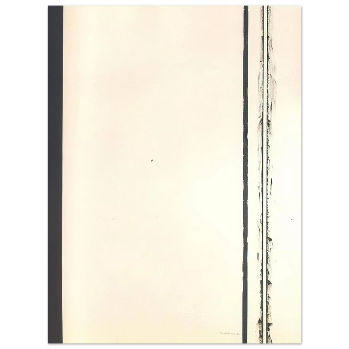 Barnett Newman - The Station of the Cross - Third Station 75x100 cm / 30x40inches Fine Art Poster