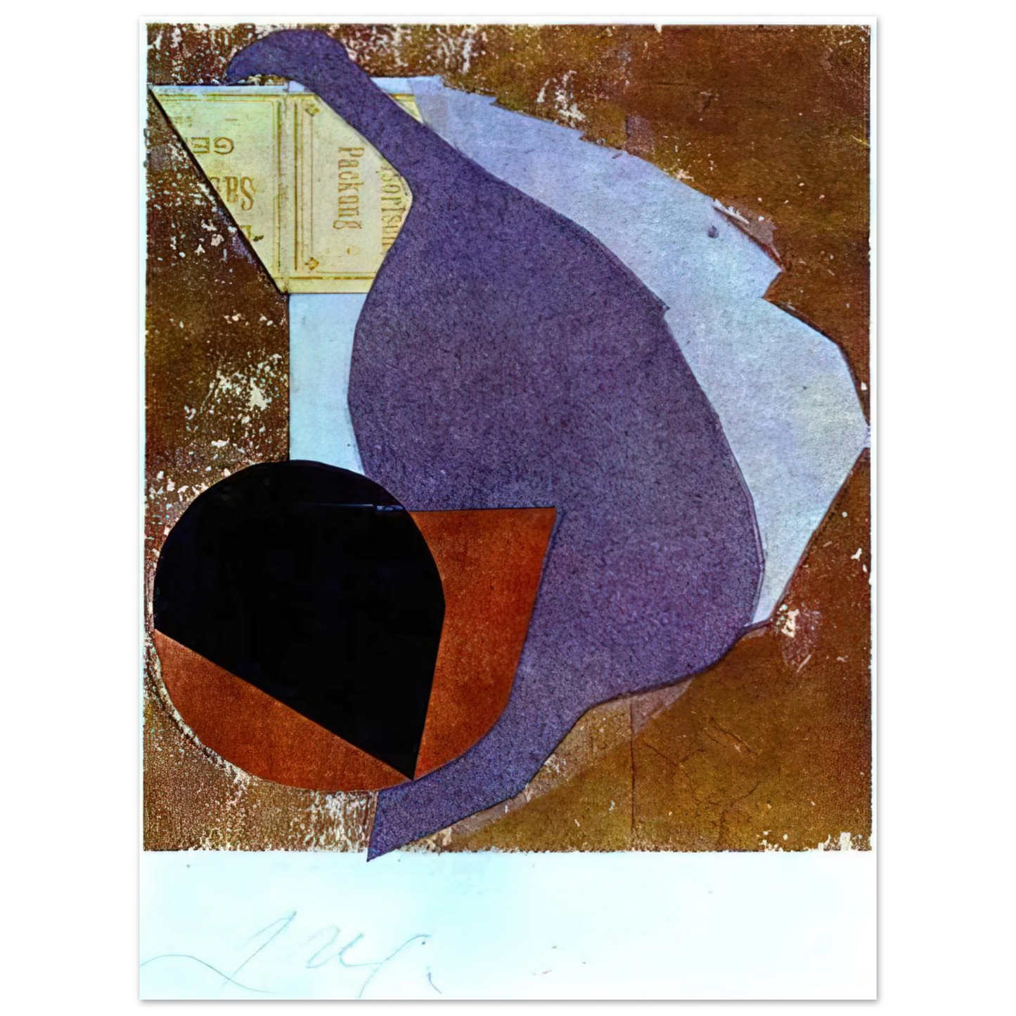 Jean Arp - Before my Birth Fine Art Poster - Default Title