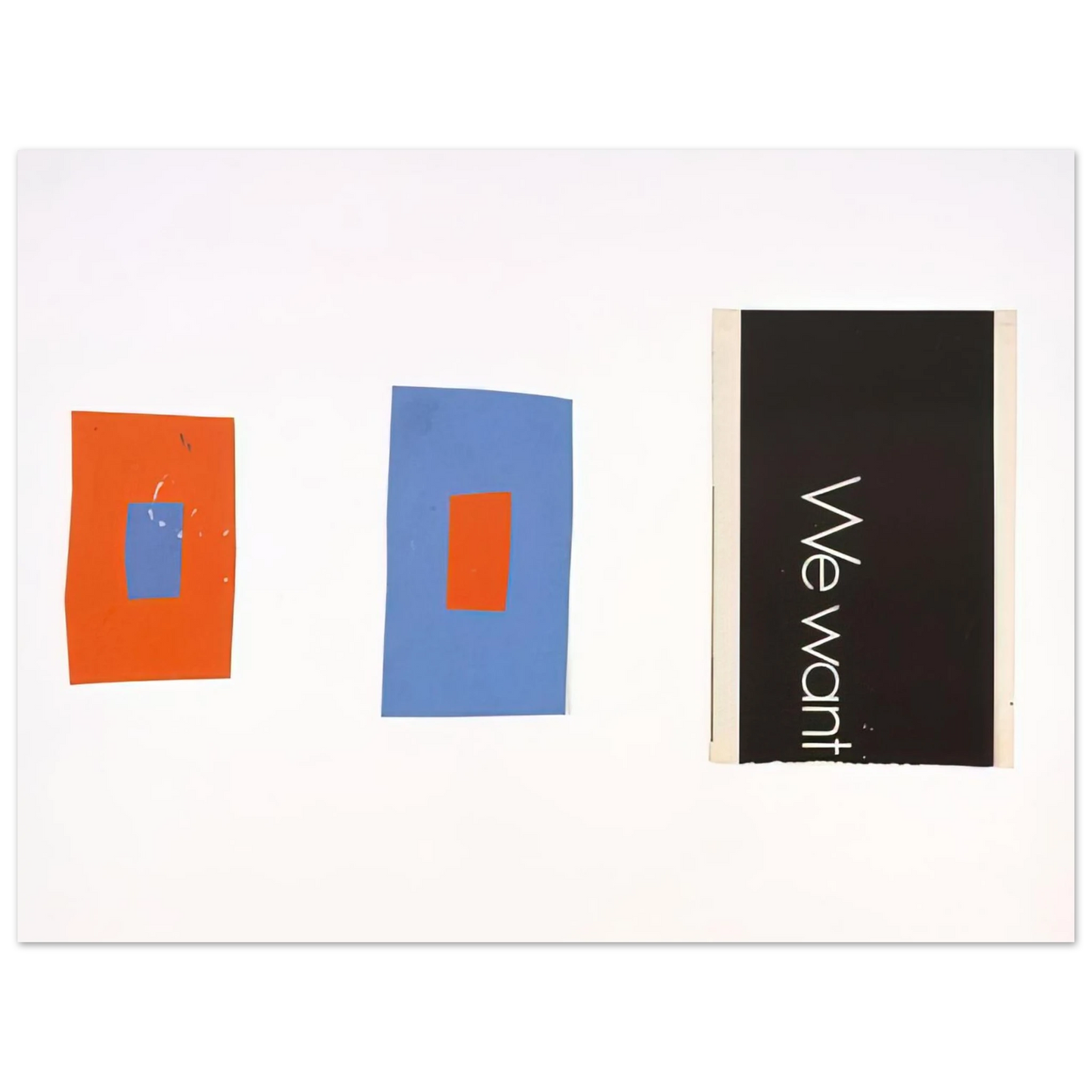 Ellsworth Kelly - Tablet #105 Fine Art Poster - Default Title