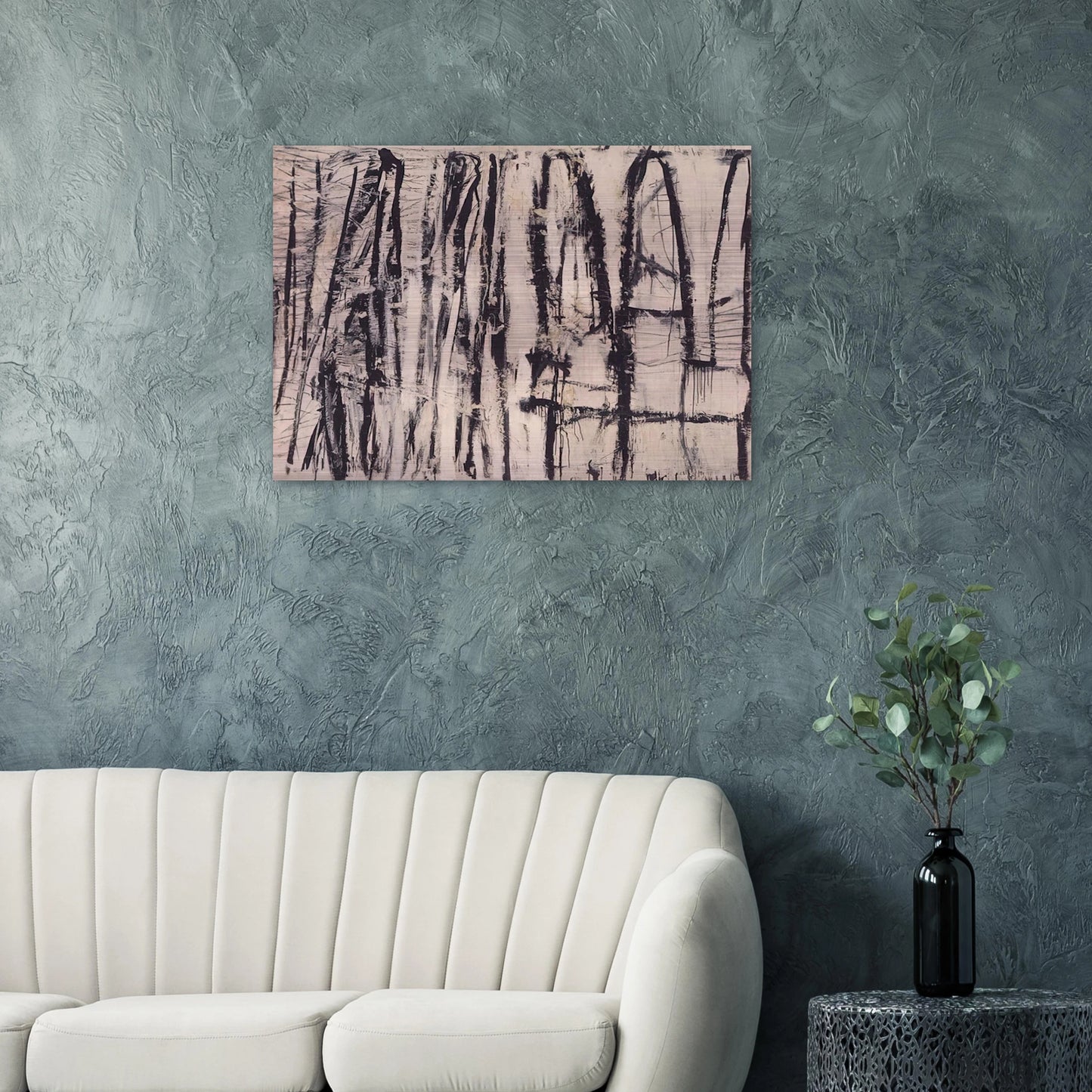 Quarzeat - Cy Twombly Brushed Aluminum Print - 70x100 cm / 28x40 inches | Cy Twombly Aluminum Print | Cy Twombly Prints