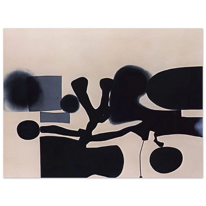 Victor Pasmore - Harmony of Opposites - 1986 75x100 cm / 30x40inches Fine Art Poster