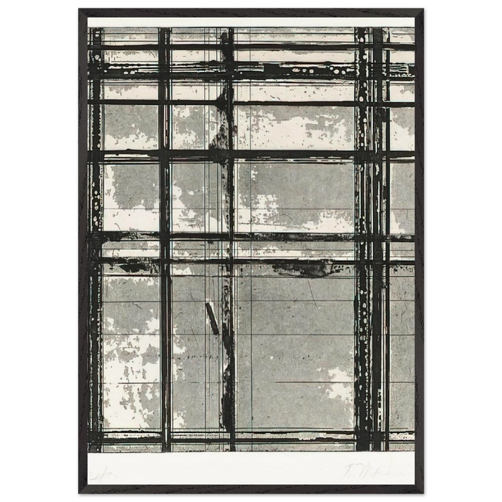 Untitled from Tiles - 1979 - Brice Marden 70x100 cm / 28x40 inches Framed Art Print – Black Wooden Frame